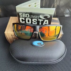 Costa Sunglasses with Orange and Black Lenses